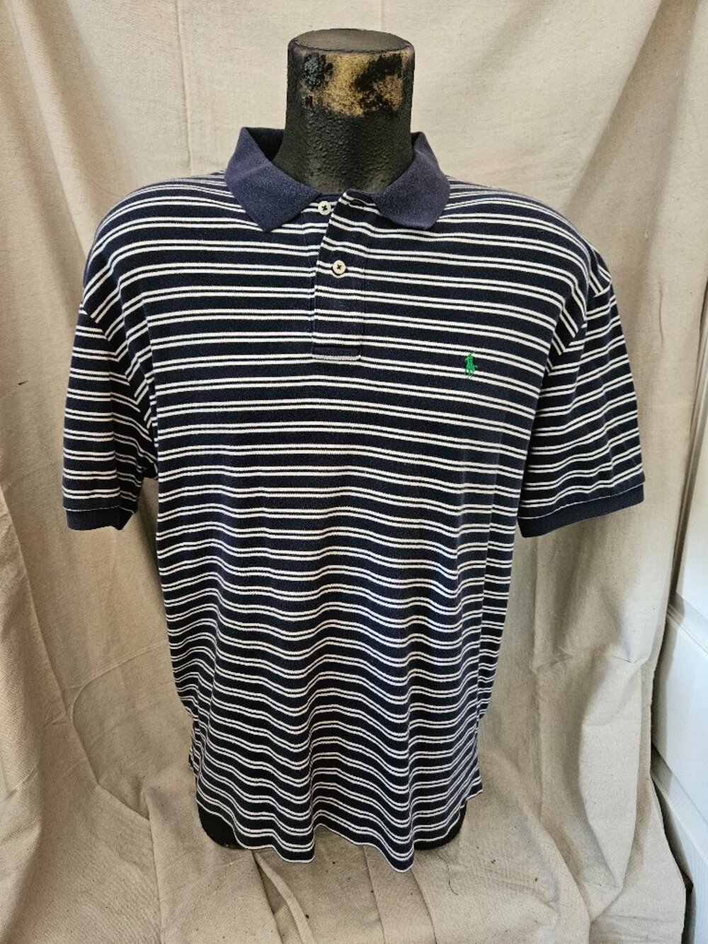 Mint Condition Men's Classic Stripe Ralph Lauren Polo Shirt Sz XL